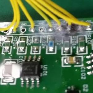 The circuit board is getting hairy, what's the cause? The circuit board is getting hairy, what's the cause?